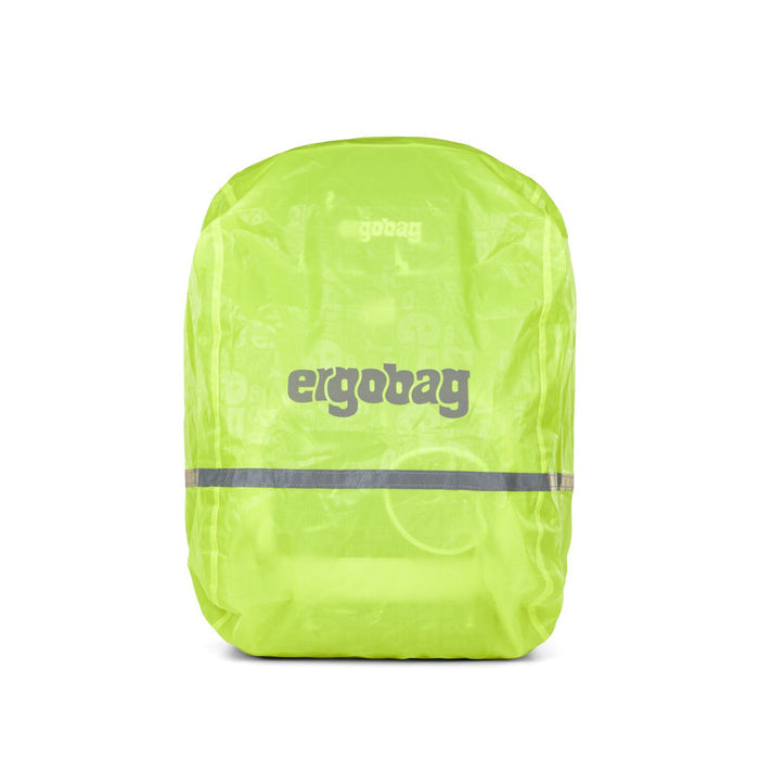 Ergobag Regenschutzhülle Regencape für Schulranzen, gelb