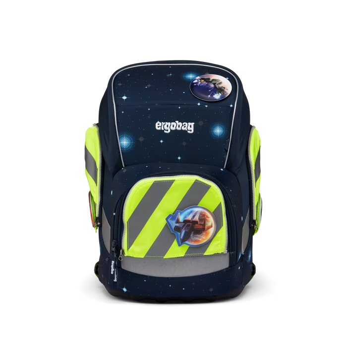 Ergobag Zip-Set 3tlg. Gelb mit Reflektorstreifen