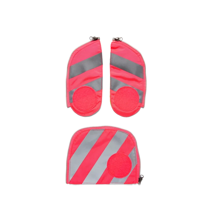Ergobag Zip-Set 3tlg. Pink mit Reflektorstreifen