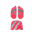 Ergobag Zip-Set 3tlg. Pink mit Reflektorstreifen