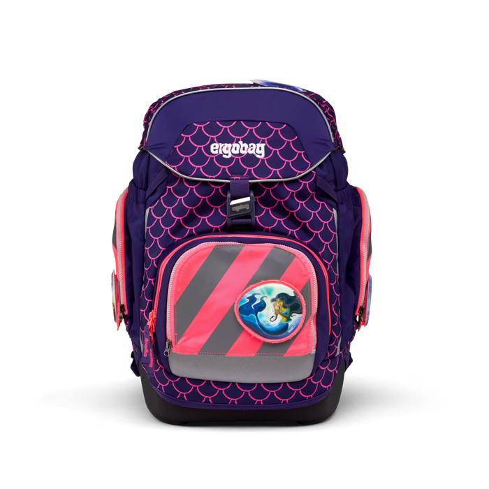 Ergobag Zip-Set 3tlg. Pink mit Reflektorstreifen