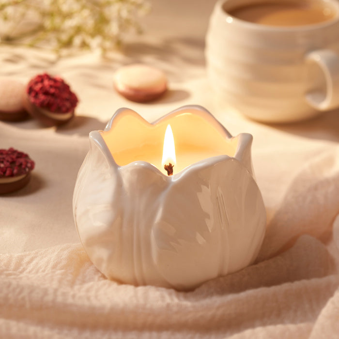 Floral Candle