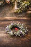 Floral Wreath spring lilac and colour