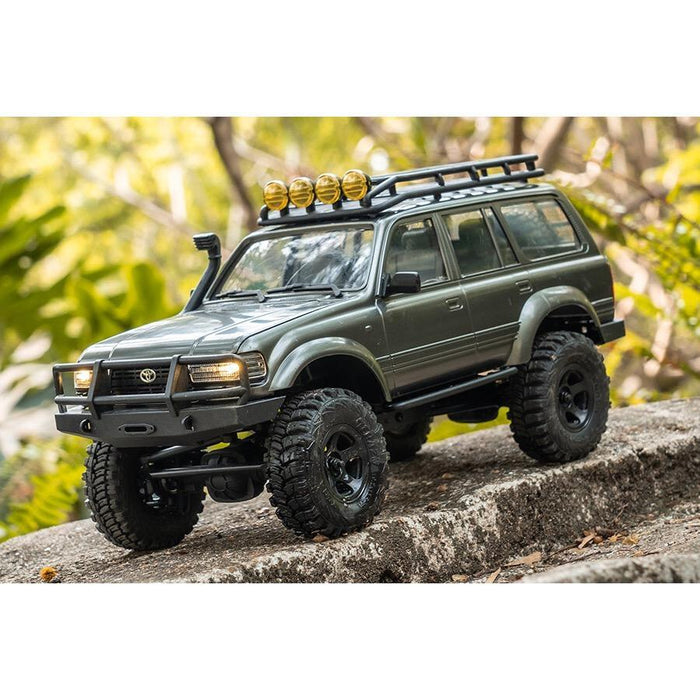 Roc Hobby Toyota Land Cruiser 80 1/18 Scale RC Crawler Grey