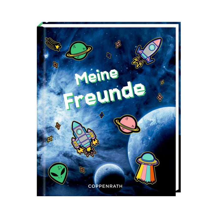 Freundebuch "Meine Freunde" Weltraum
