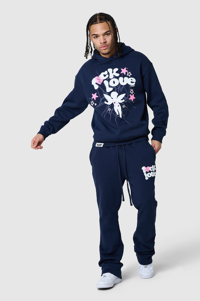 Fxck Love Hood - Navy Night