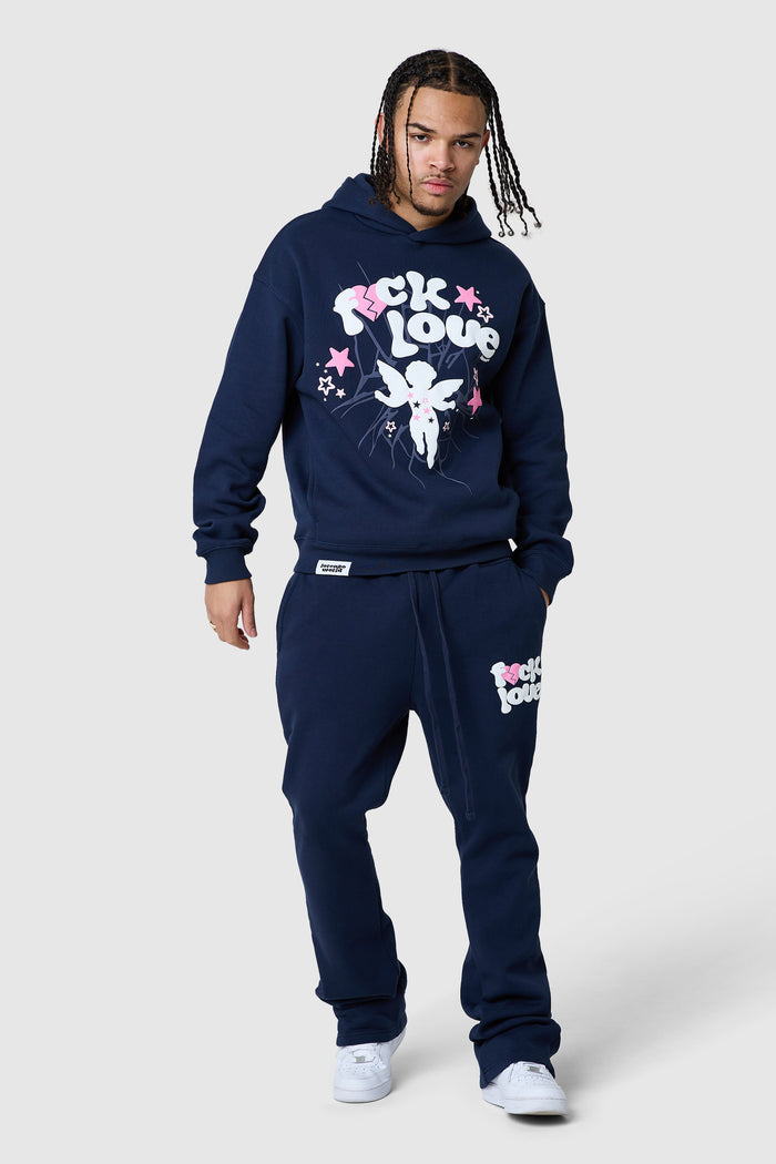Fxck Love Hood - Navy Night