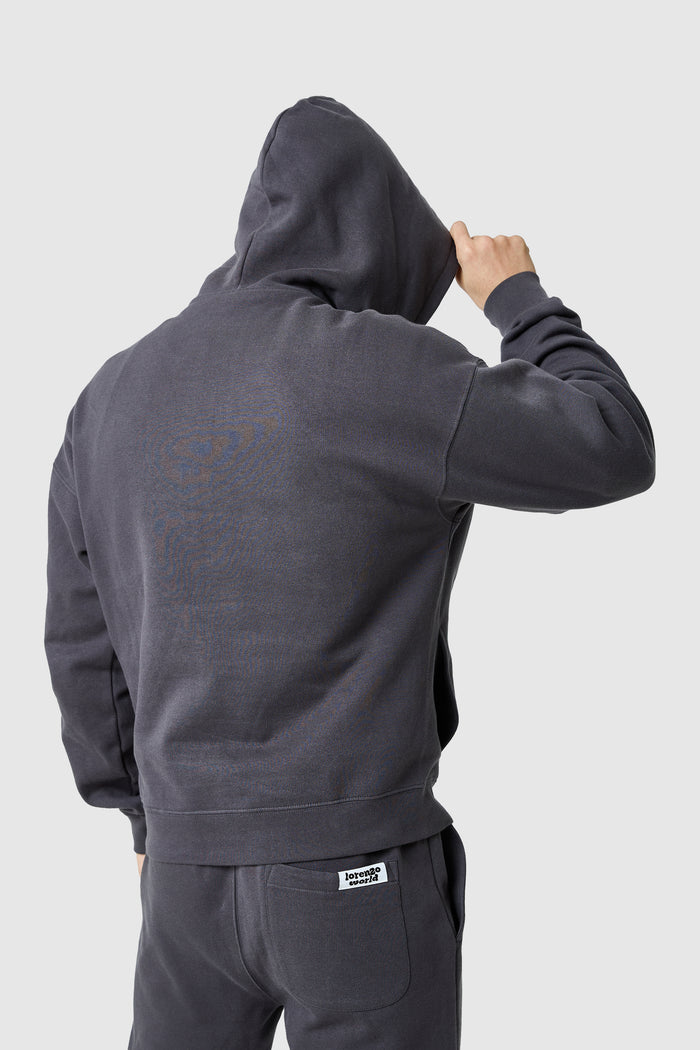 Fxck Love Hood - Volcano Grey