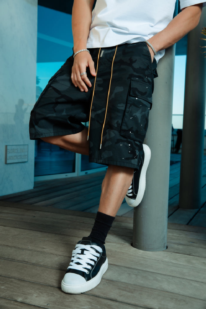 General 3.0 Short - Black Camo