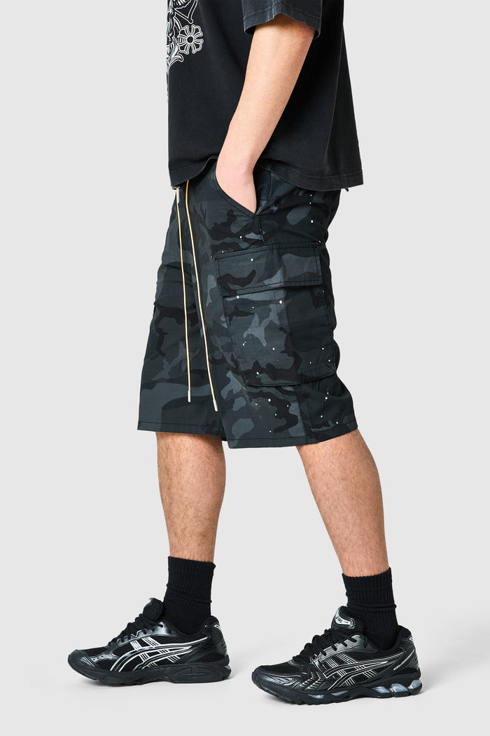 General 3.0 Short - Black Camo