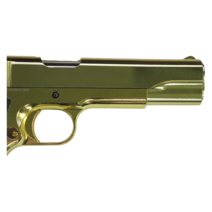 Golden Eagle 1911 3305GD Green Gas Pistol - (Gold)
