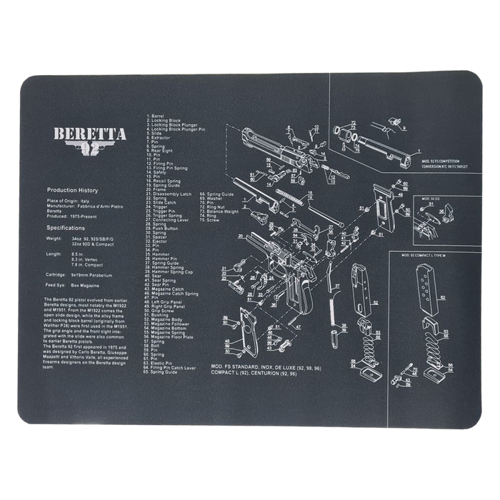 Gun Cleaning Mat - Small