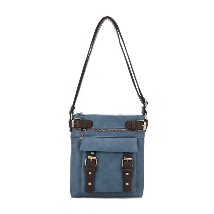 Hannah Concealed Carry Lock and Key Crossbody