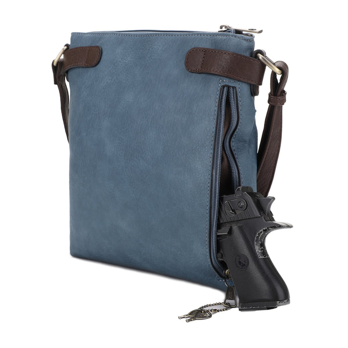 Hannah Concealed Carry Lock and Key Crossbody