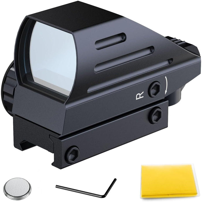 HD-103 Dot Sight Multi Dots Compatible with 0.8 inch (20 mm) Rails 4 Different Multi-Reticles Red/Green