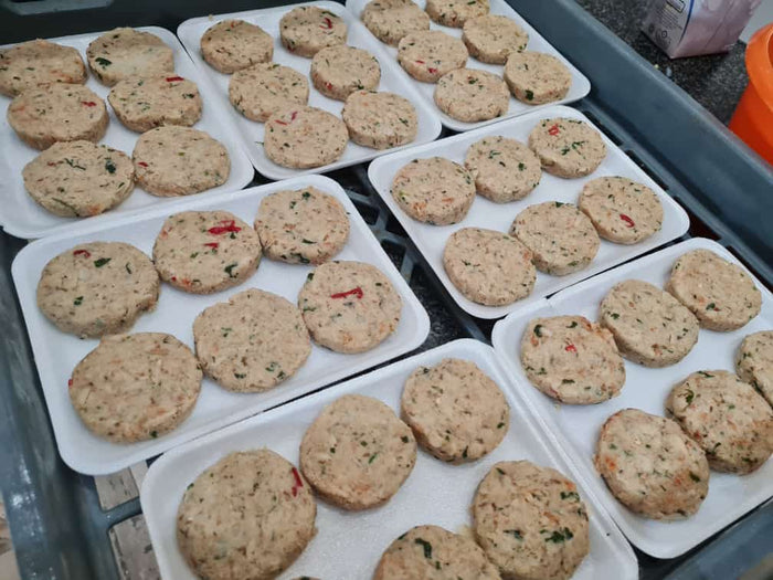 HOME MADE TEMPURA FISH/PRAWN CAKES - 6 (+-330G)