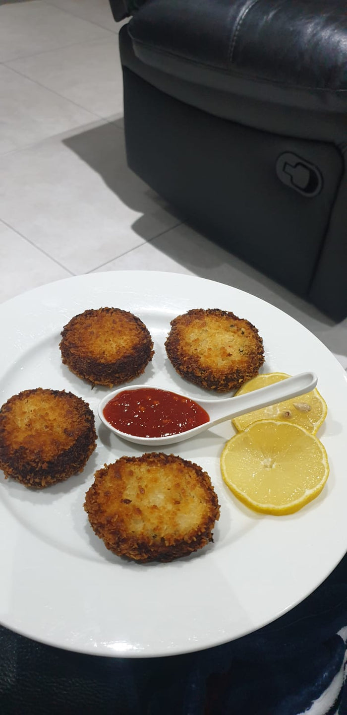 HOME MADE TEMPURA FISH/PRAWN CAKES - 6 (+-330G)