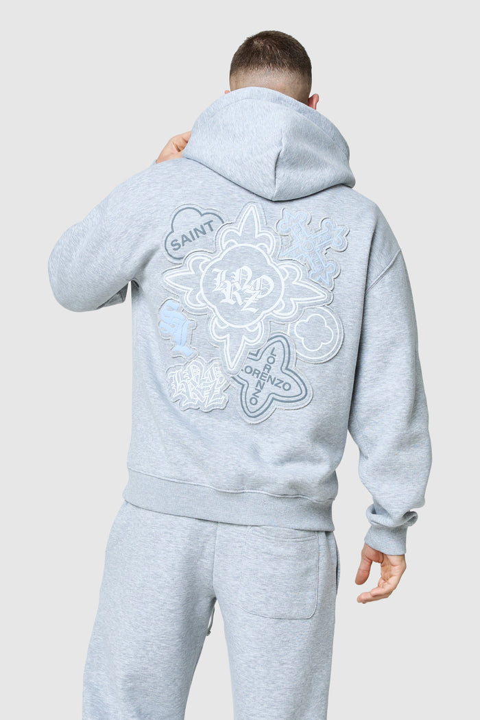 Icon Apex Hood - Grey Marl
