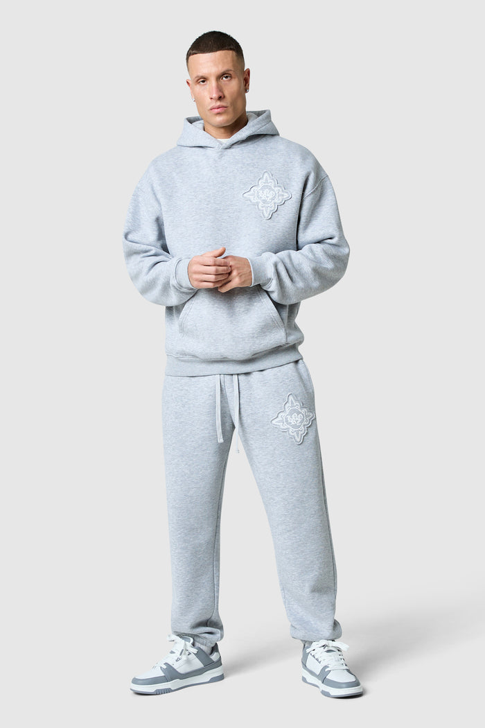 Icon Apex Tracksuit - Grey Marl