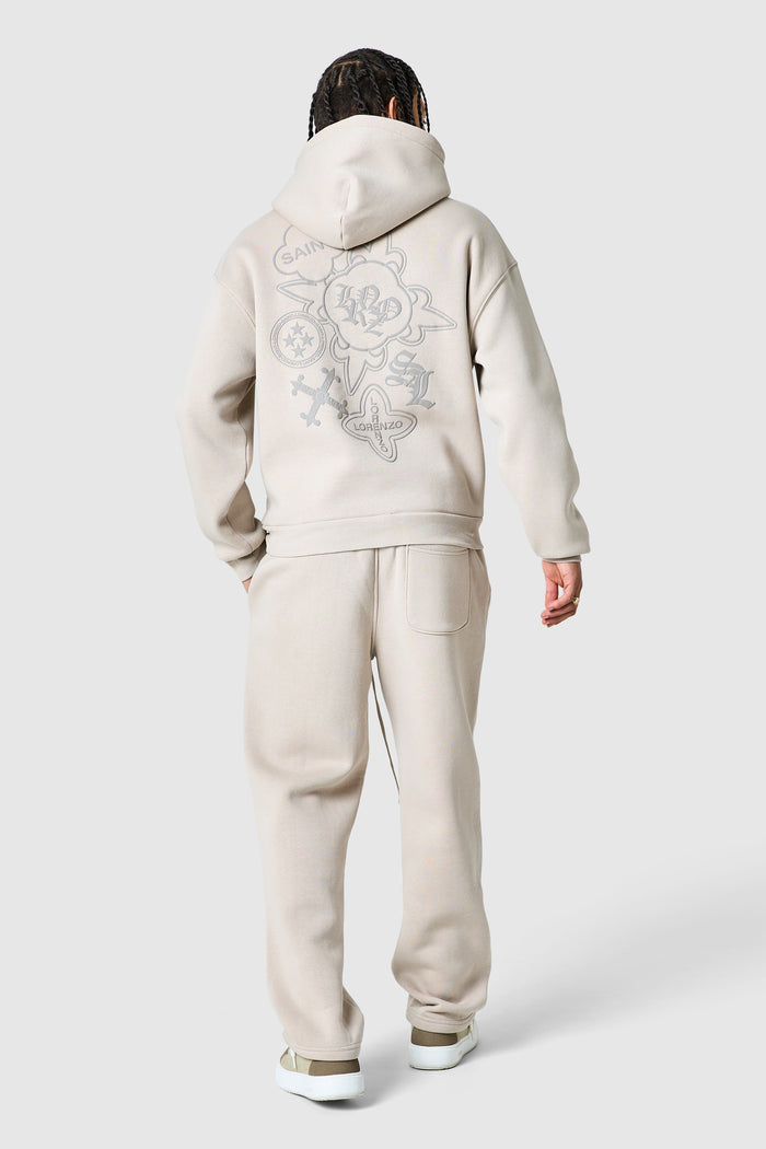Icon Core Tracksuit - Pebblestone