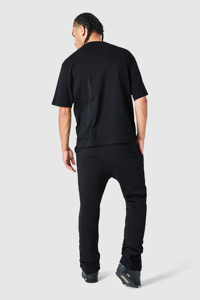 Icon Diamante Jogger - Black