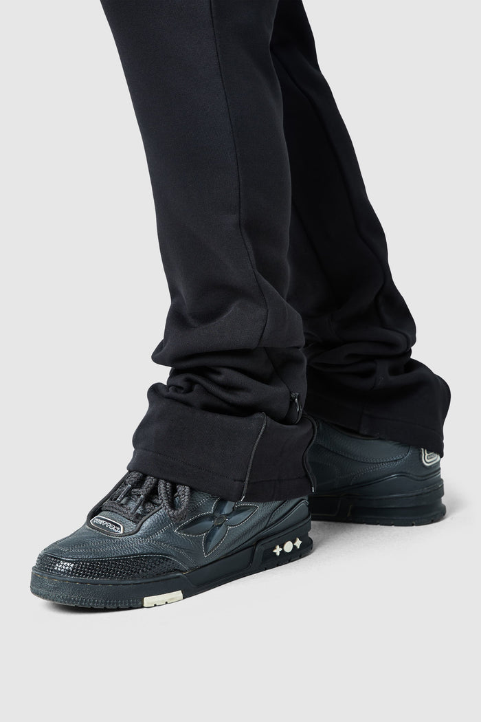 Icon Diamante Jogger - Black
