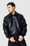 Icon Pu Jacket - Black