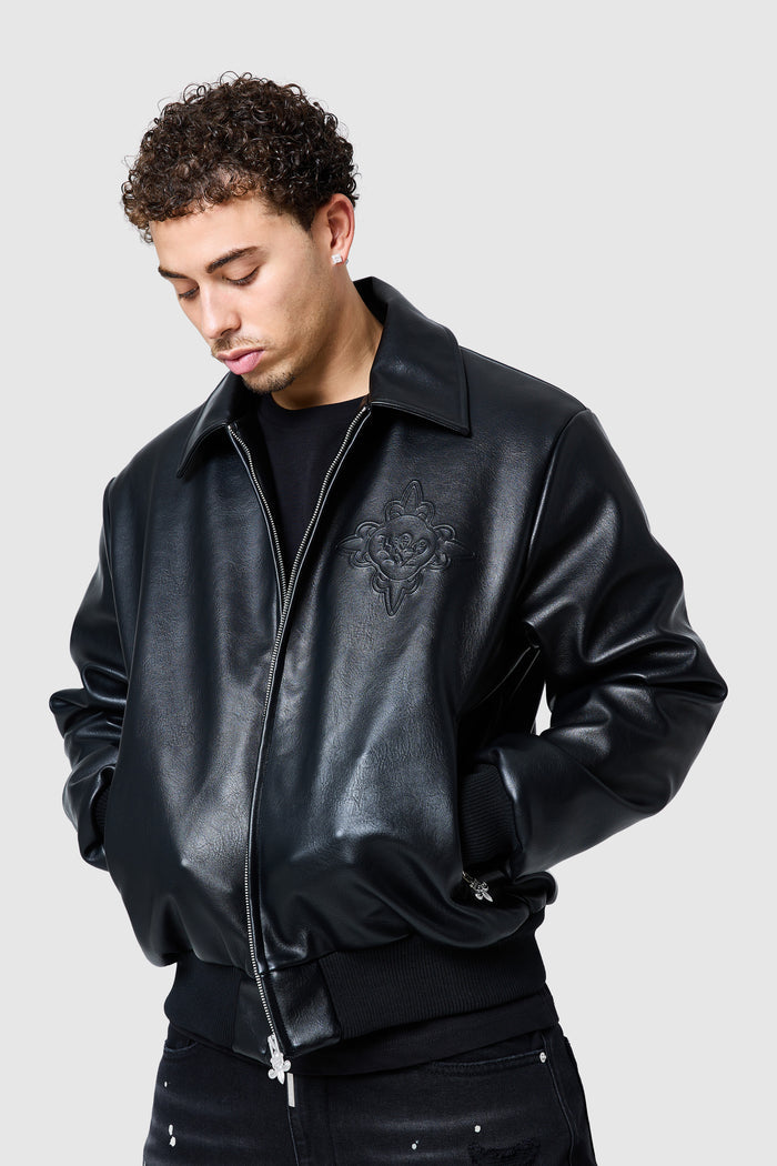 Icon Pu Jacket - Black