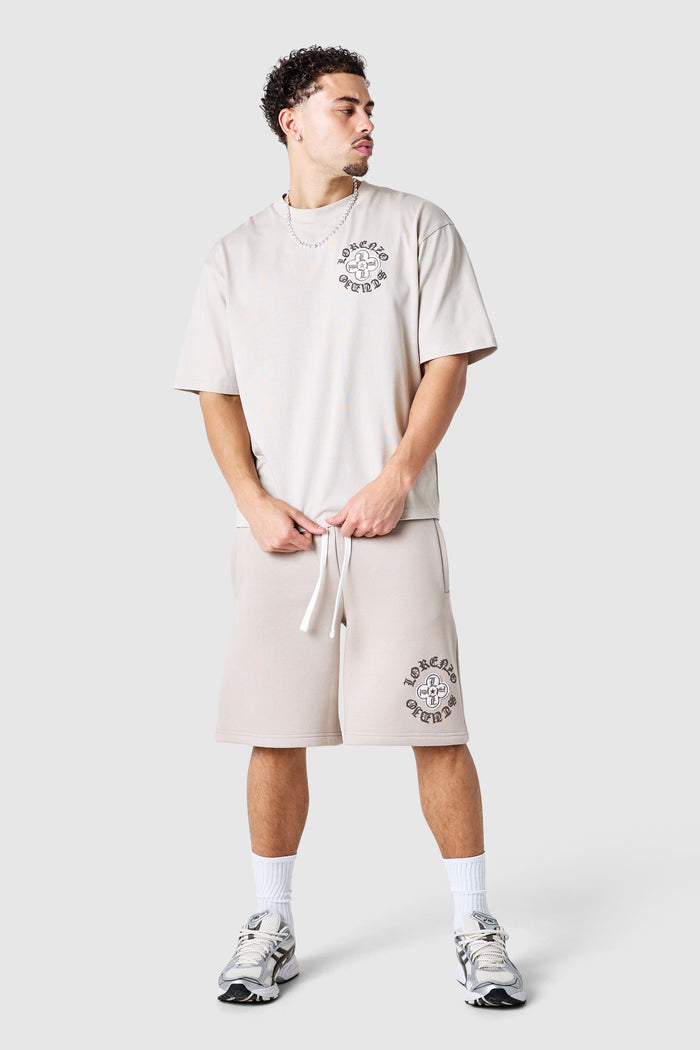 Insignia Short - Pebblestone