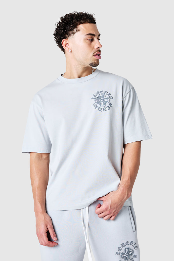 Insignia Tee - Concrete Grey