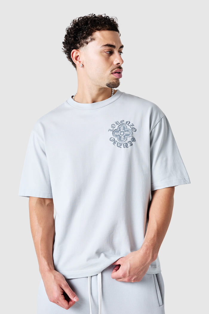 Insignia Tee - Concrete Grey