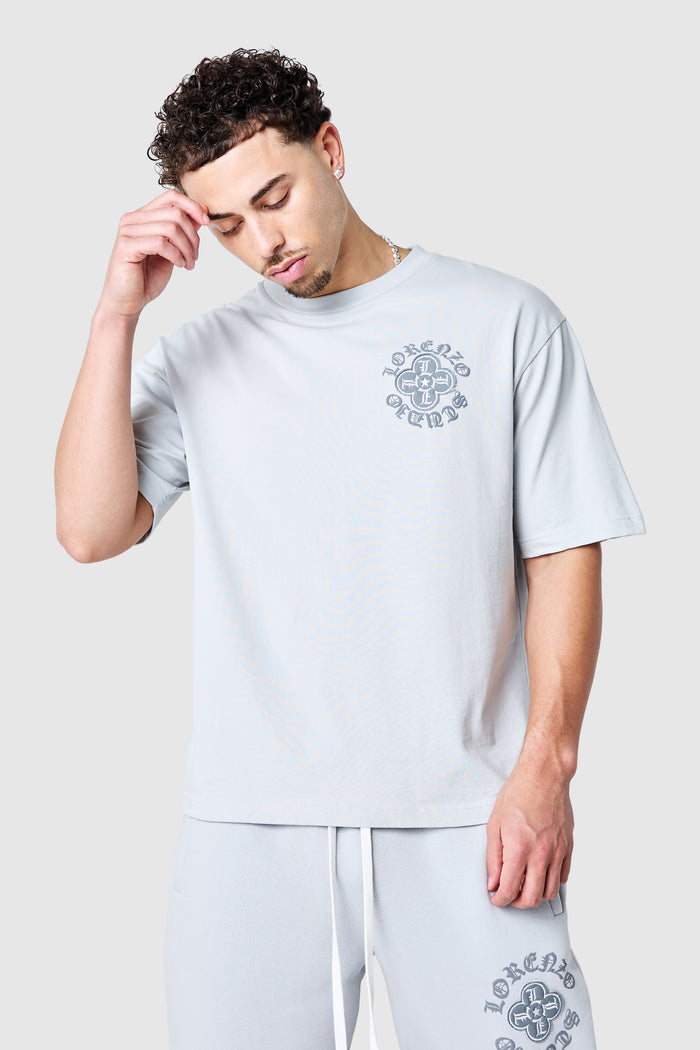 Insignia Tee - Concrete Grey