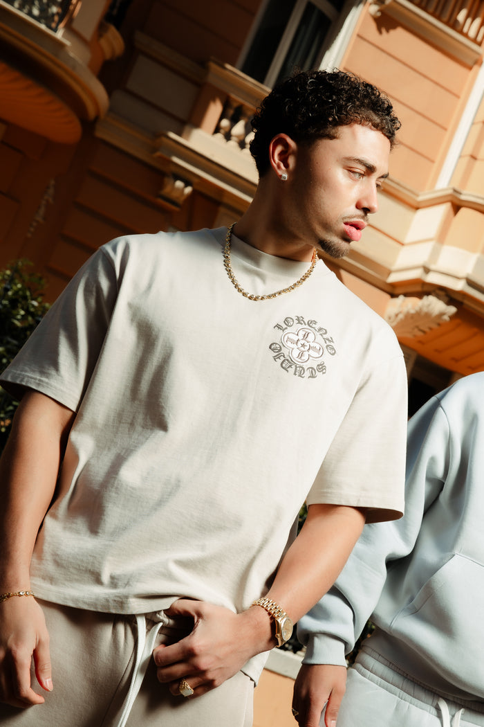Insignia Tee - Pebblestone
