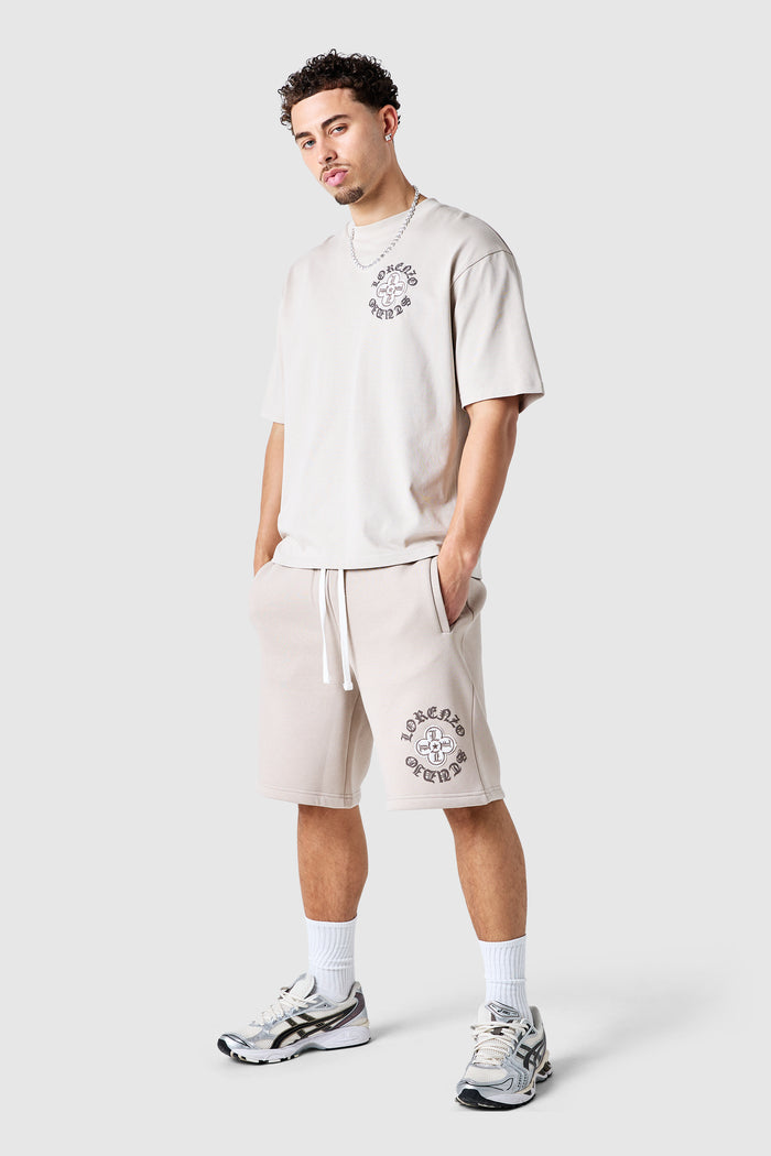 Insignia Tee - Pebblestone