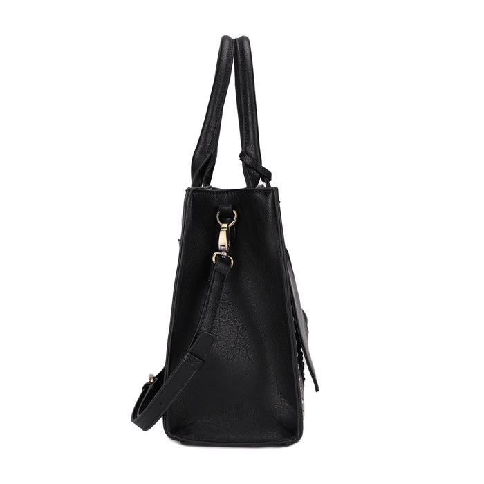 Kate Concealed Carry Lock and Key Satchel with Coin Pouch