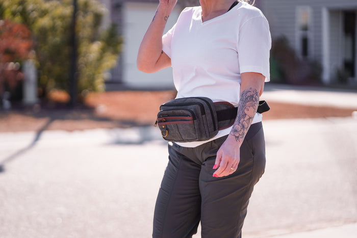 Klamath Unisex Canvas Concealed Carry Waist Bag