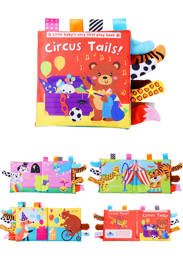 Lakarose Cloth BookLakarose Cloth Book with Animal TailsMsGiggles Kids