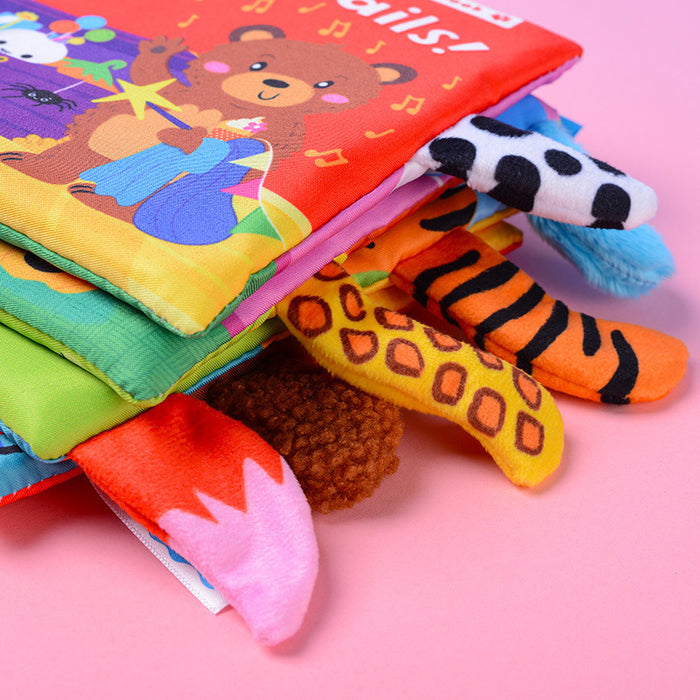 Lakarose Cloth BookLakarose Cloth Book with Animal TailsMsGiggles Kids