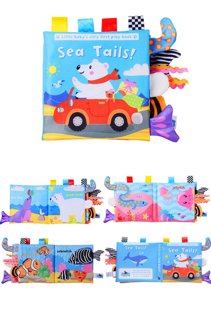 Lakarose Cloth BookLakarose Cloth Book with Animal TailsMsGiggles Kids