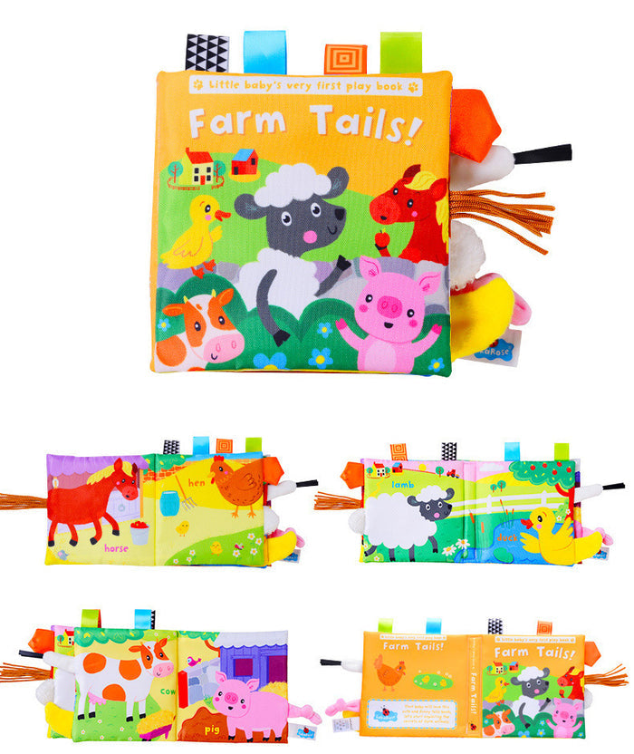 Lakarose Cloth BookLakarose Cloth Book with Animal TailsMsGiggles Kids
