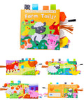 Lakarose Cloth BookLakarose Cloth Book with Animal TailsMsGiggles Kids