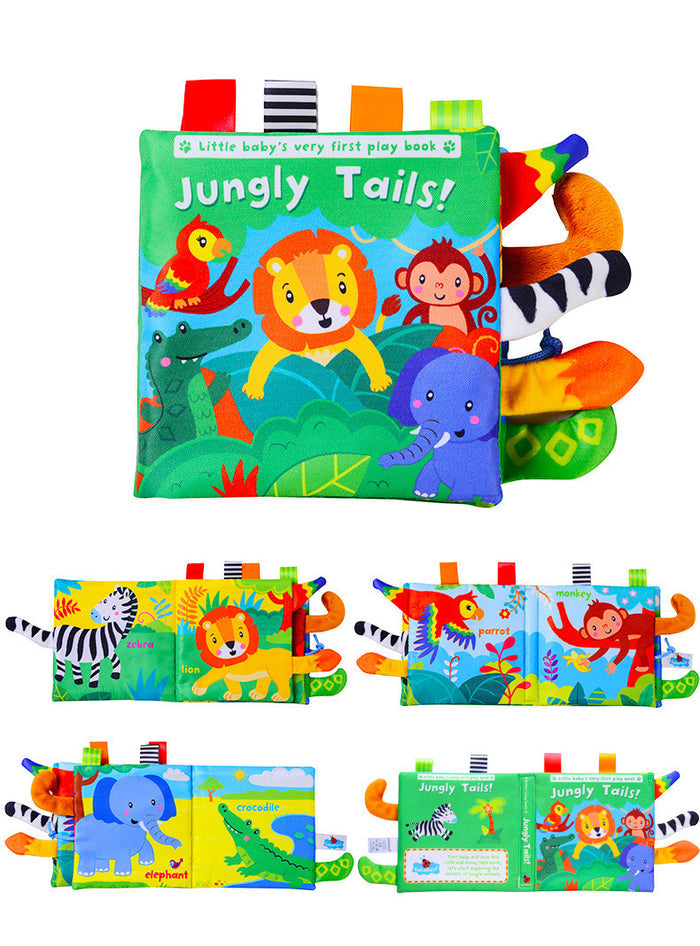 Lakarose Cloth BookLakarose Cloth Book with Animal TailsMsGiggles Kids