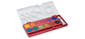 LAMY Deckfarbkasten aquaplus 12 Farben (rot)