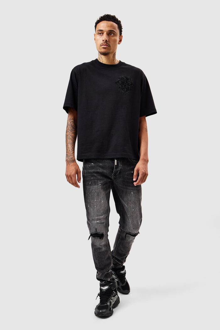 Leone Slim Jean  - Faded Black