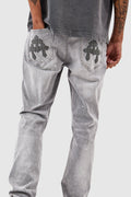 Leone Slim Jean  - Light Grey