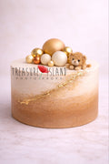 Lion Cub Edition structural styrofoam cake smash prop for Safari birthday photograp