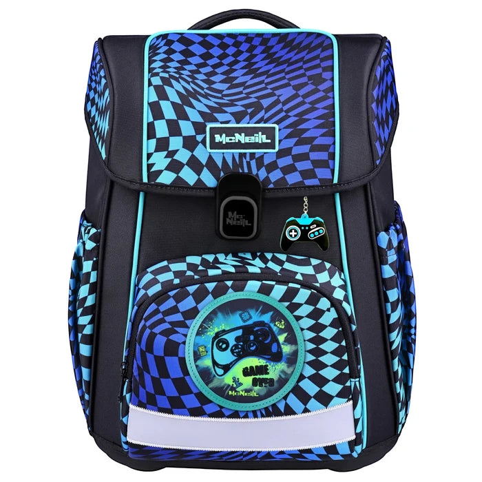 McNeill BRAVO Gamer Schulranzenset 9tlg.