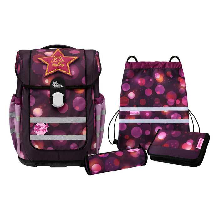 McNeill Schulranzenset McOcean Berry 5tlg.
