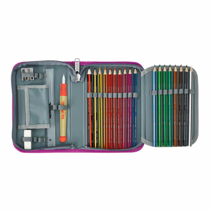 McNeill TENERO 5tlg. Schulranzenset Ruby