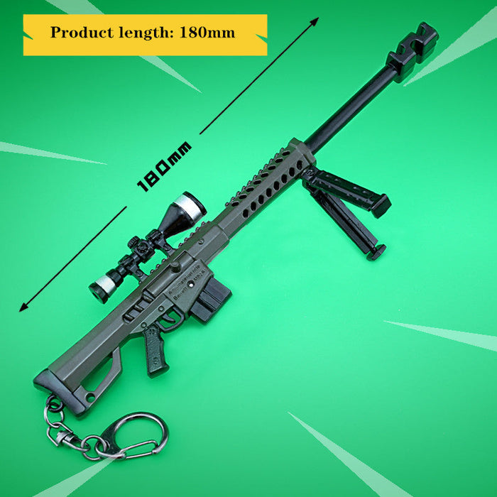 Metal Keychain - Barrett M82
